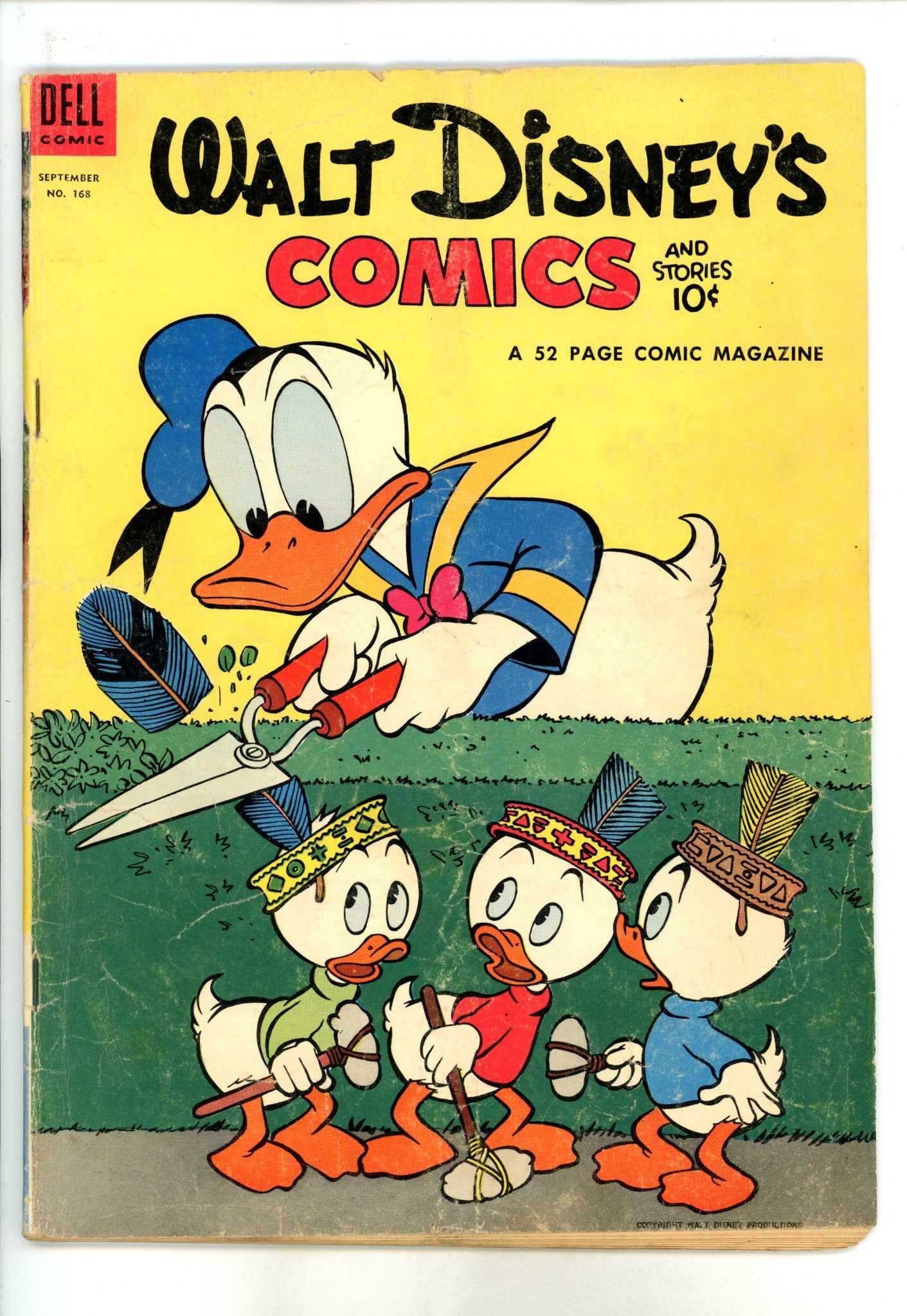 Walt Disney's Comics and Stories Vol 14 12 (168) GD/VG
