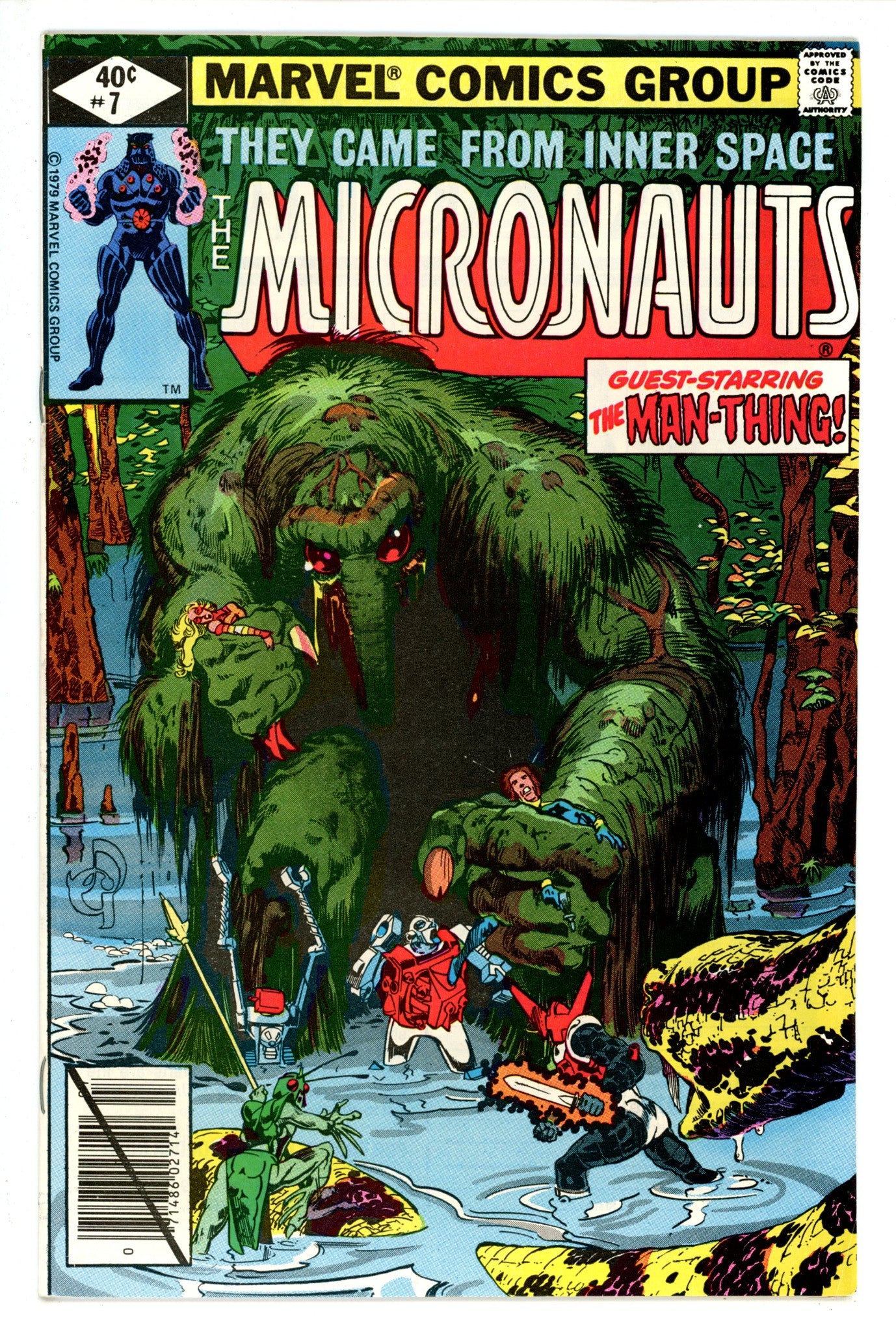 Micronauts 7 FN/VF (1979)