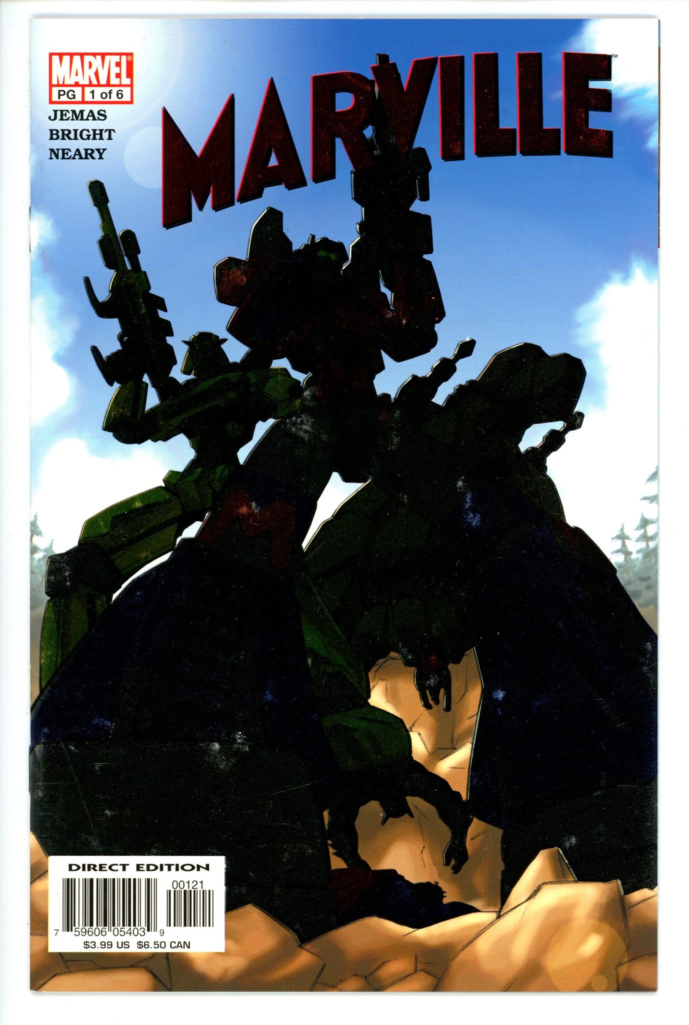 Marville 1 Udon Studios Foil Cover