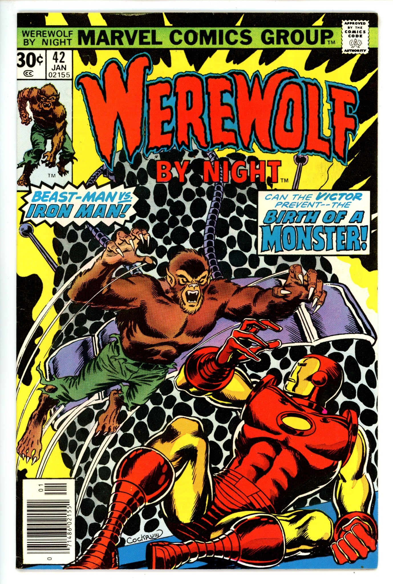 Werewolf by Night Vol 1 42 VF-