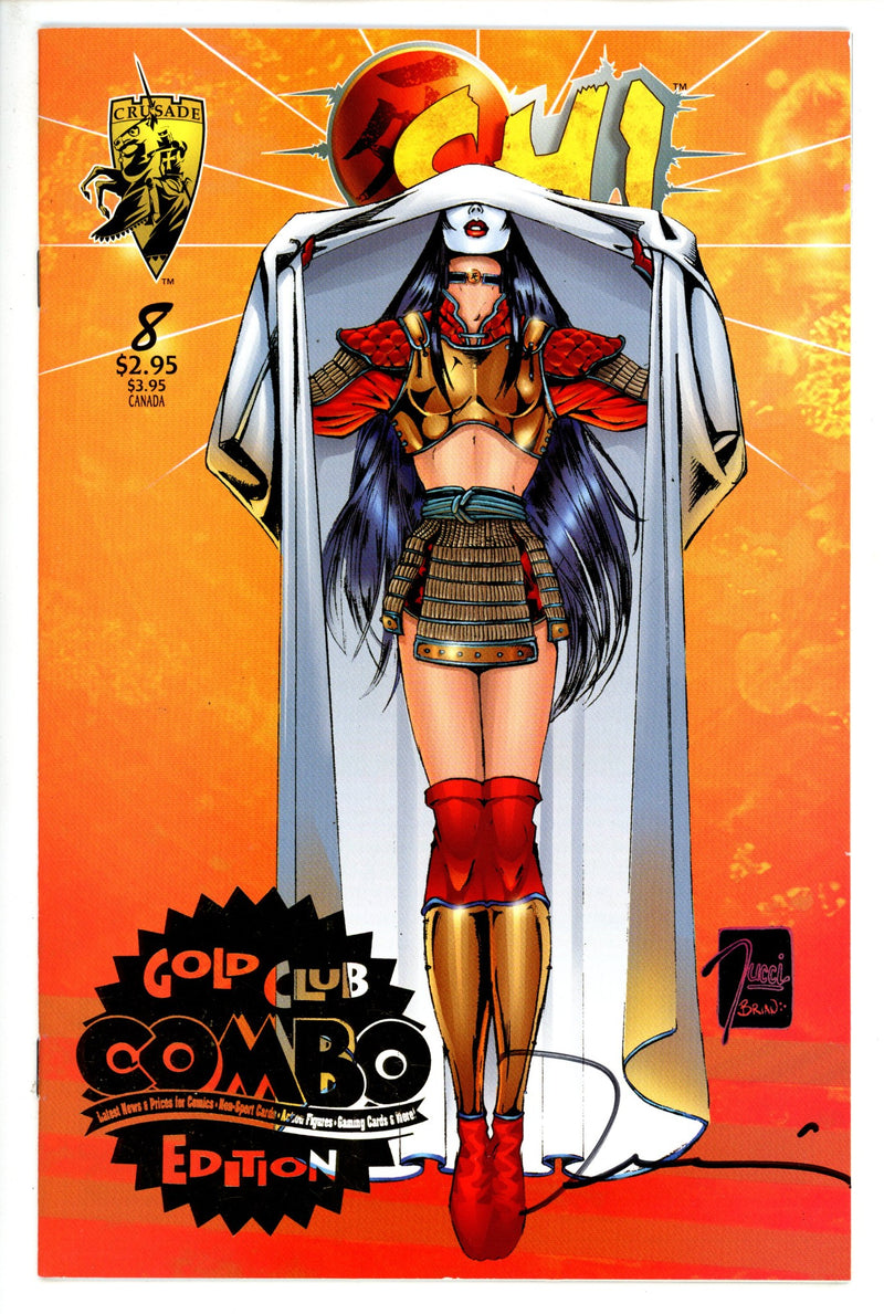 Shi Way of the Warrior 8 Signed Tucci VF/NM