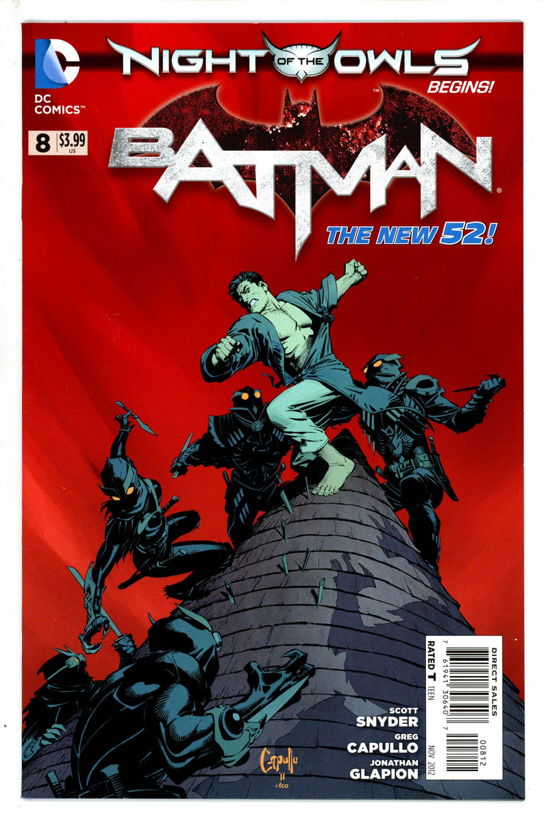 Batman Vol 2 8 2Nd Print VF/NM (2012)