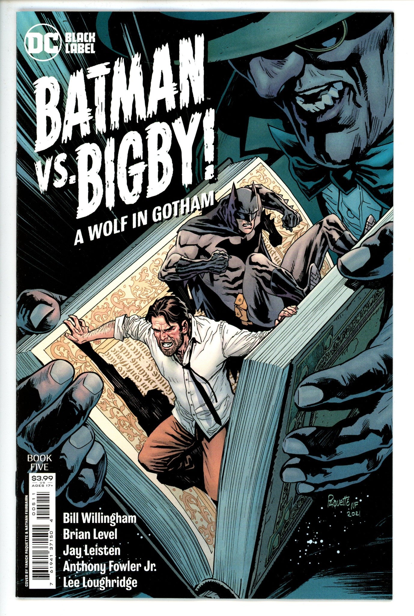 Batman vs Bigby a Wolf in Gotham 5 (2022)