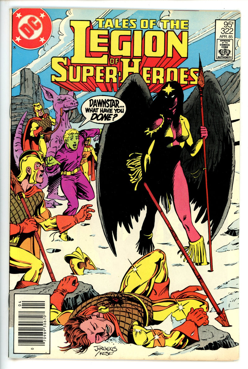 Tales of the Legion of Super-Heroes Vol 1 322 Canadian FN/VF