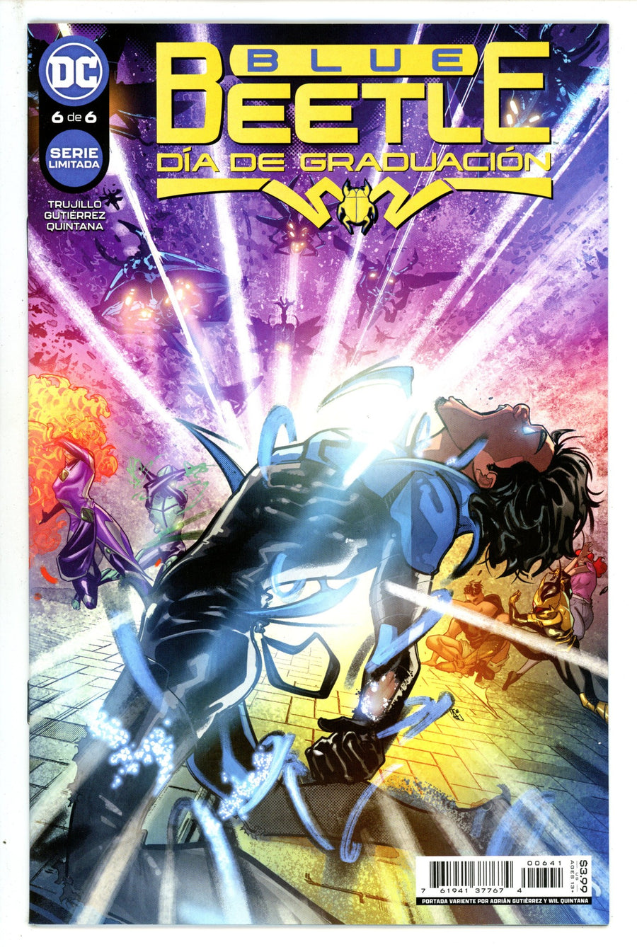 Blue Beetle Graduation Day 6 Spanish Language Edition Variant (2023)