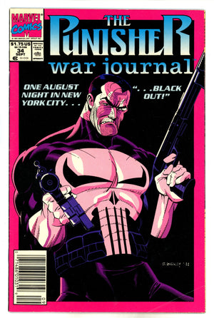 The Punisher War Journal Vol 1 34 Newsstand