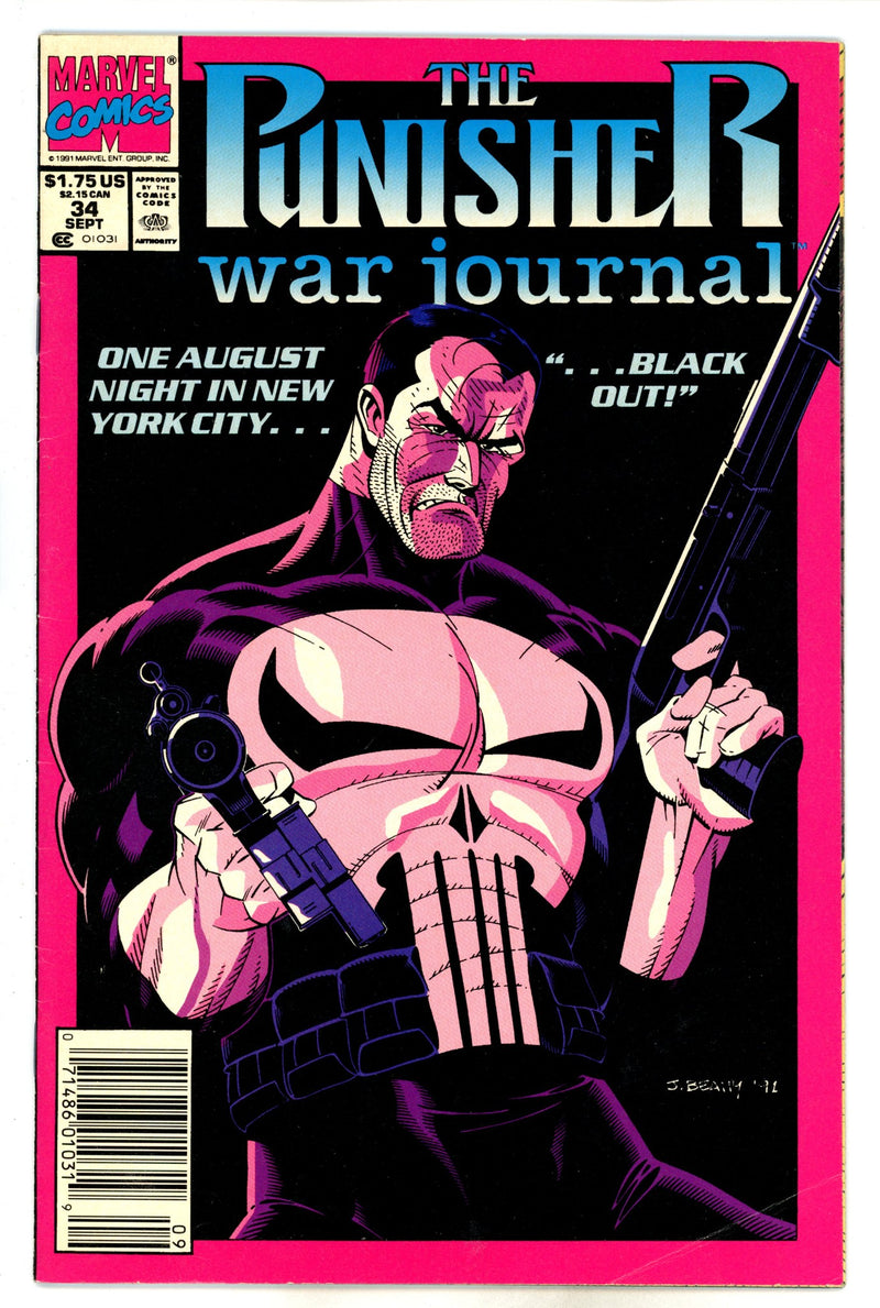 The Punisher War Journal Vol 1 34 Newsstand
