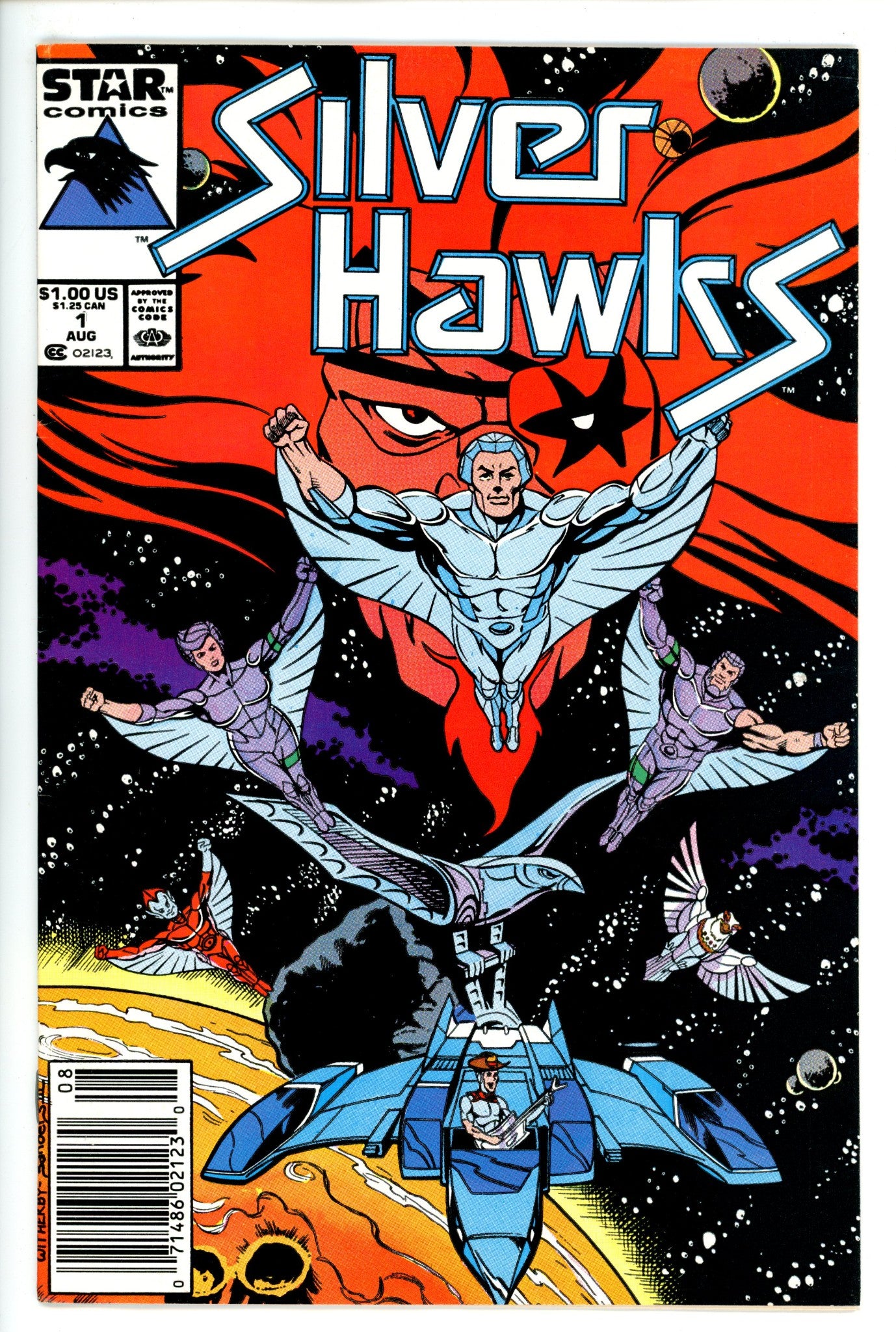 Silverhawks  1 Newsstand FN/VF