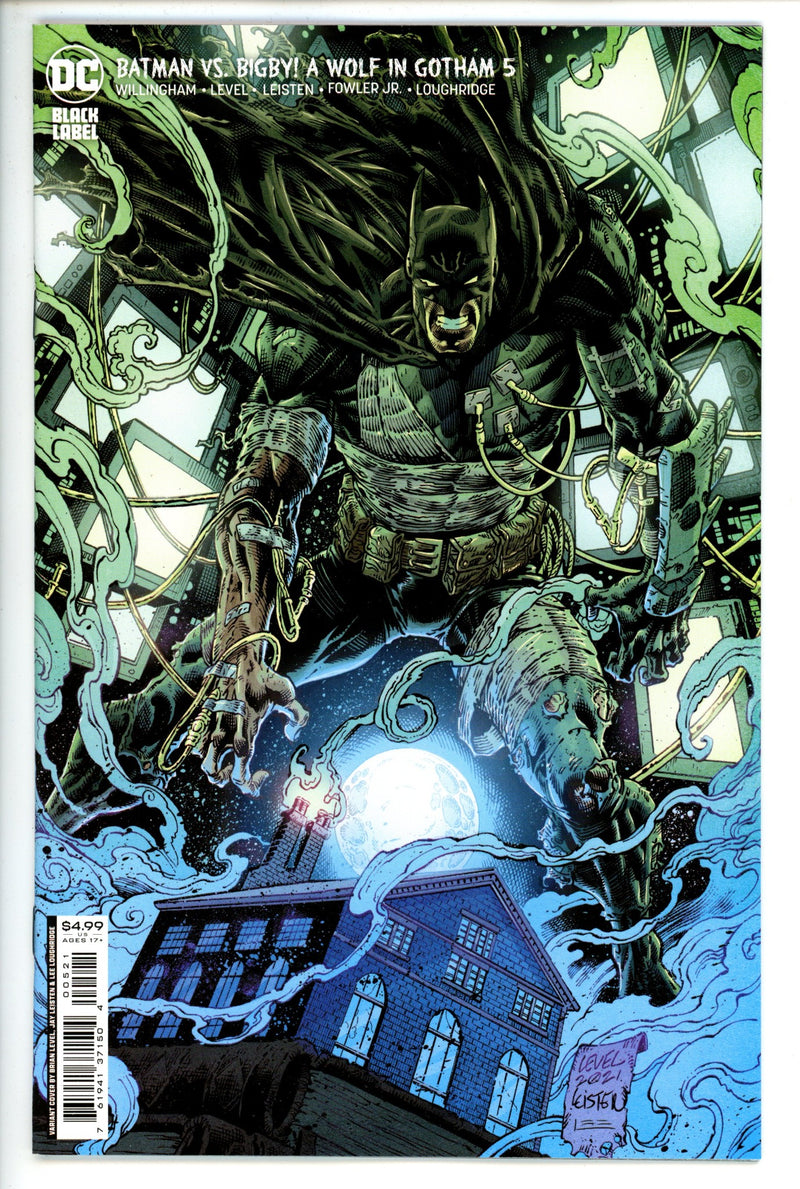 Batman vs Bigby a Wolf in Gotham 5 Level Variant (2022)