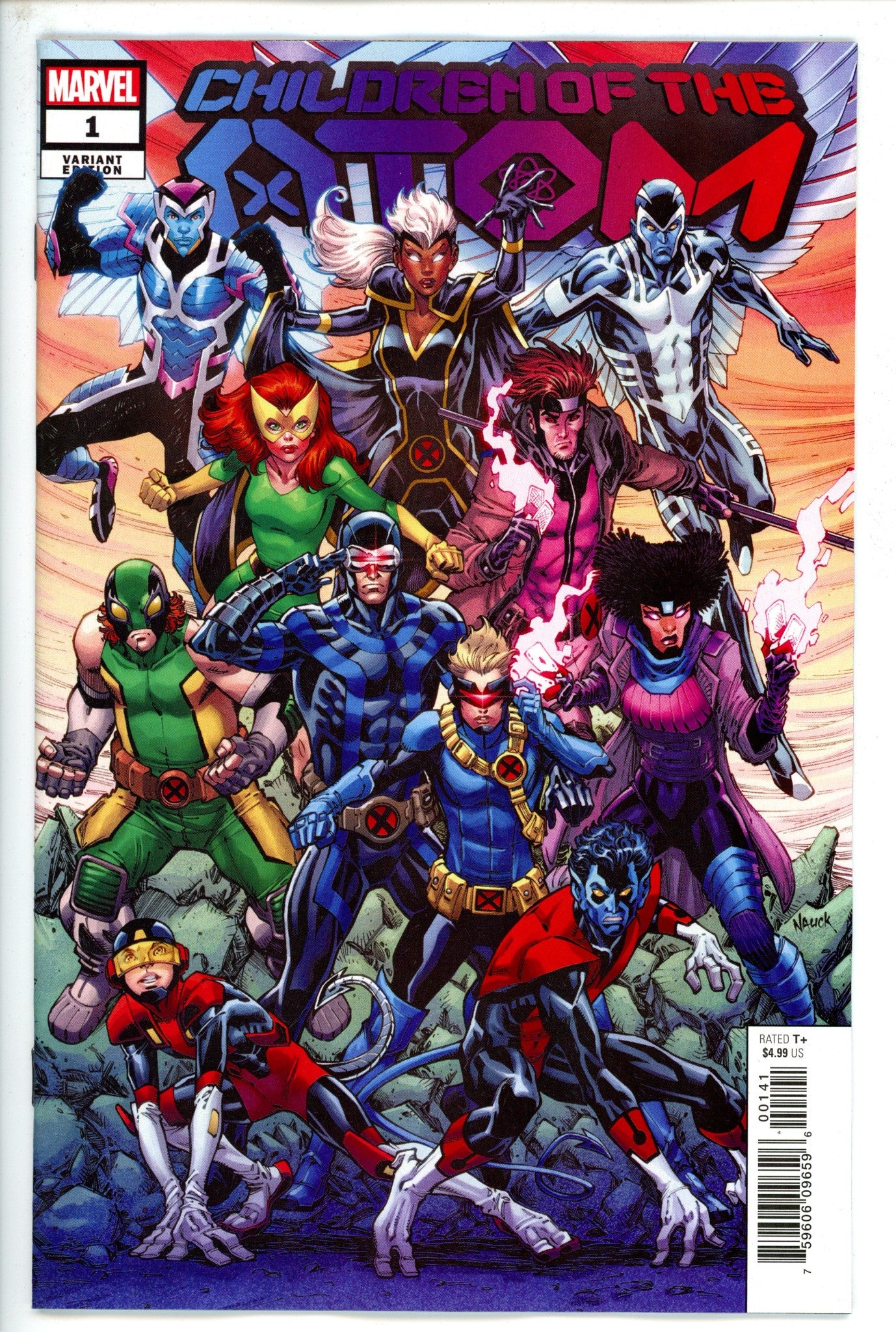 Children of Atom 1 Nauck Variant-Marvel-CaptCan Comics Inc