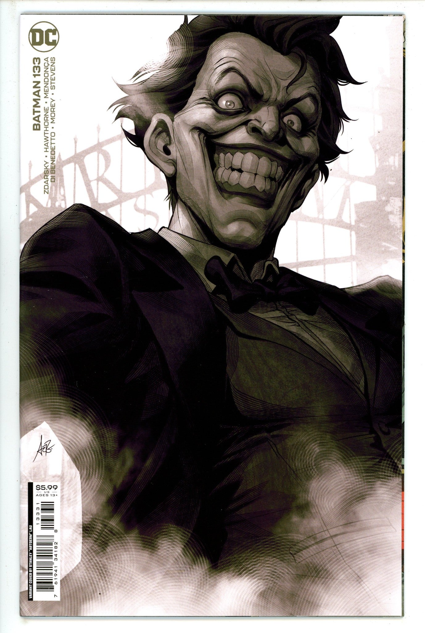 Batman Vol 3 133 Artgerm Variant (2023)