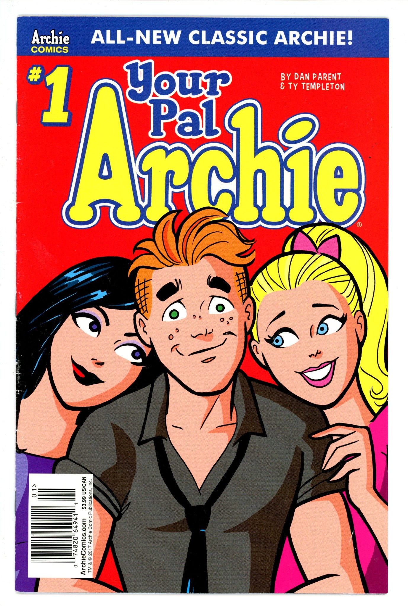 Your Pal Archie 1 Newsstand VG (2017)
