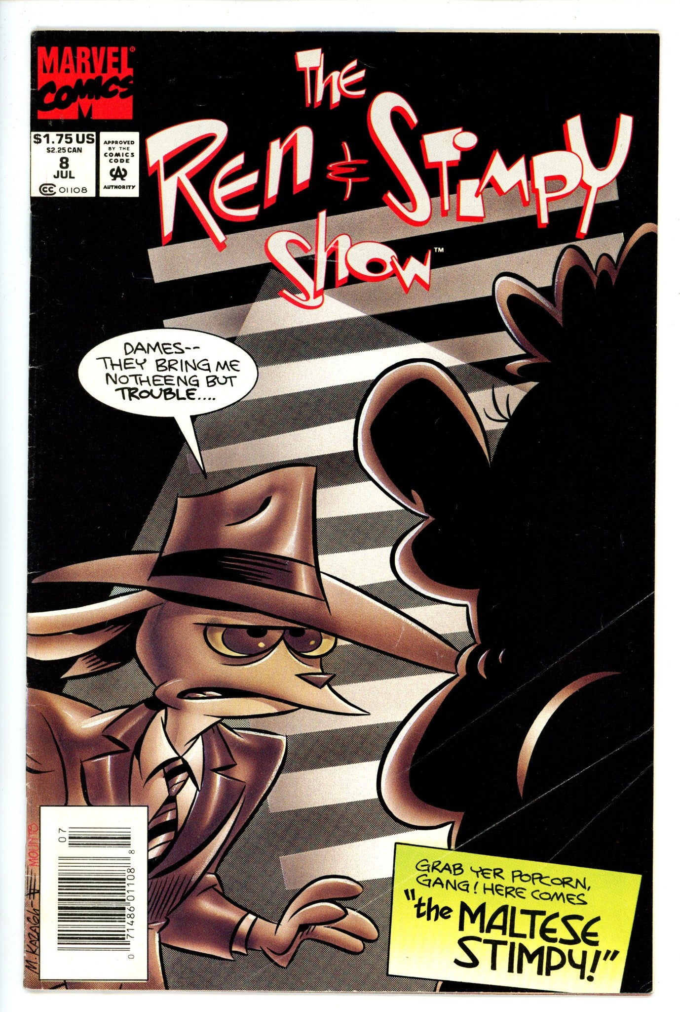 The Ren & Stimpy Show 8 Newsstand