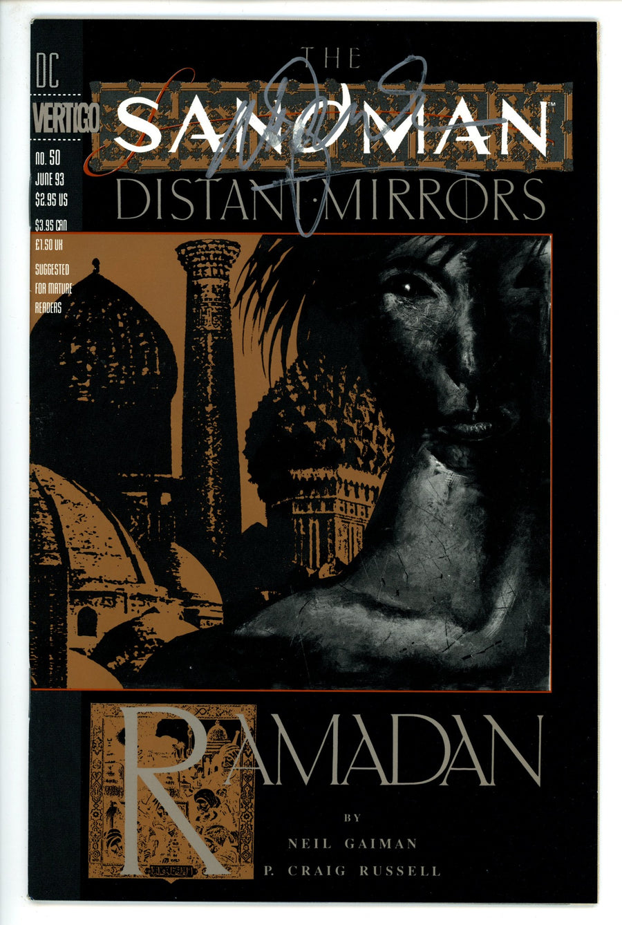 The Sandman  50 Signed Gaimen VF+