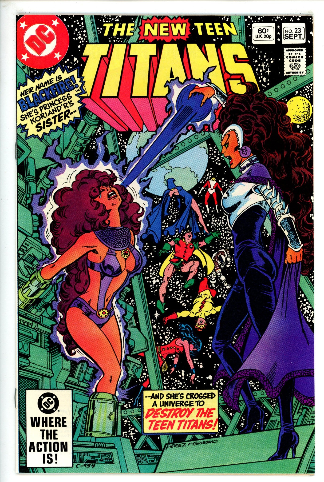 The New Teen Titans Vol 1 23 VF/NM