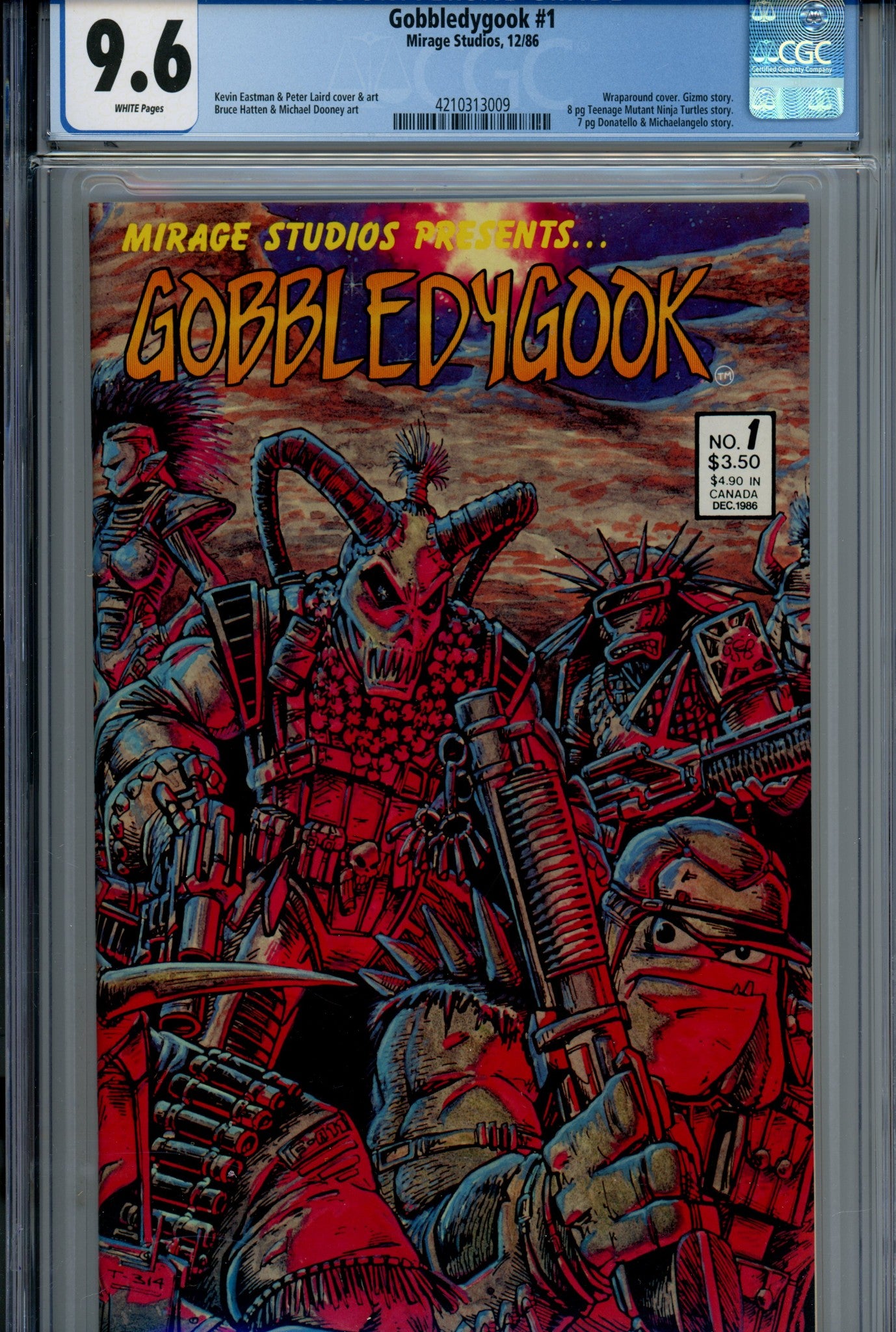 Gobbledygook Vol 2 1 CGC 9.6 (1986)