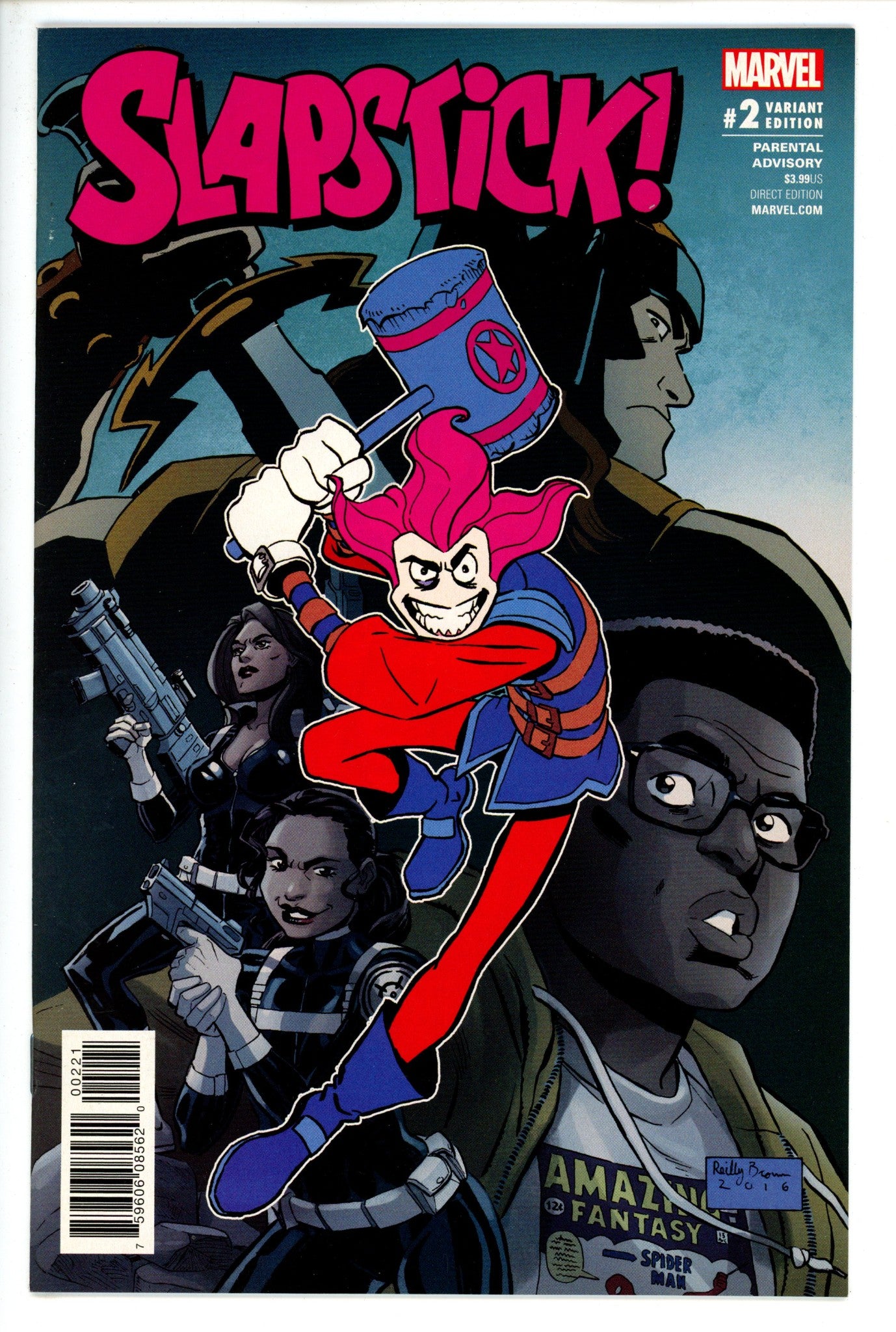 Slapstick Vol 2 2 Brown Variant
