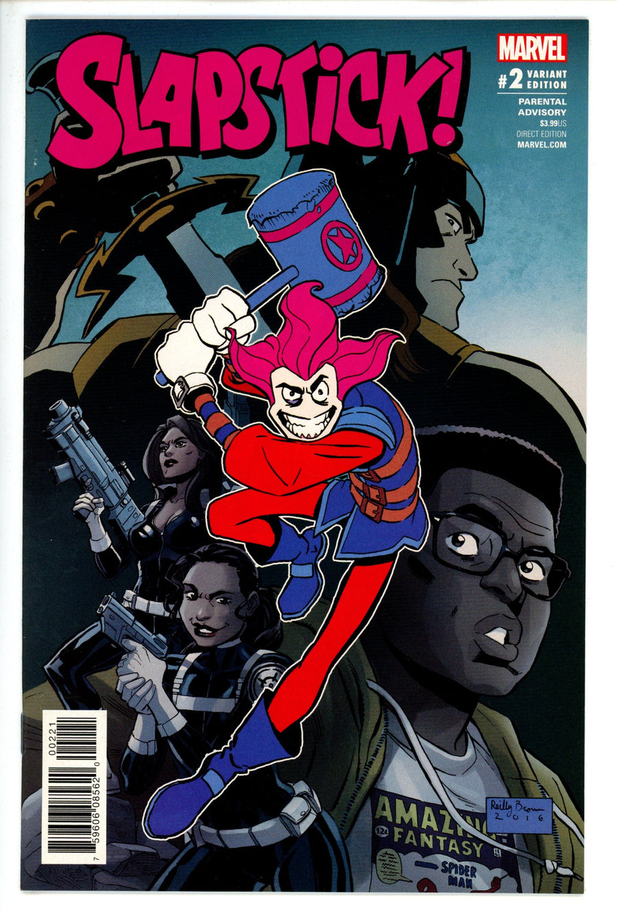 Slapstick Vol 2 2 Brown Variant