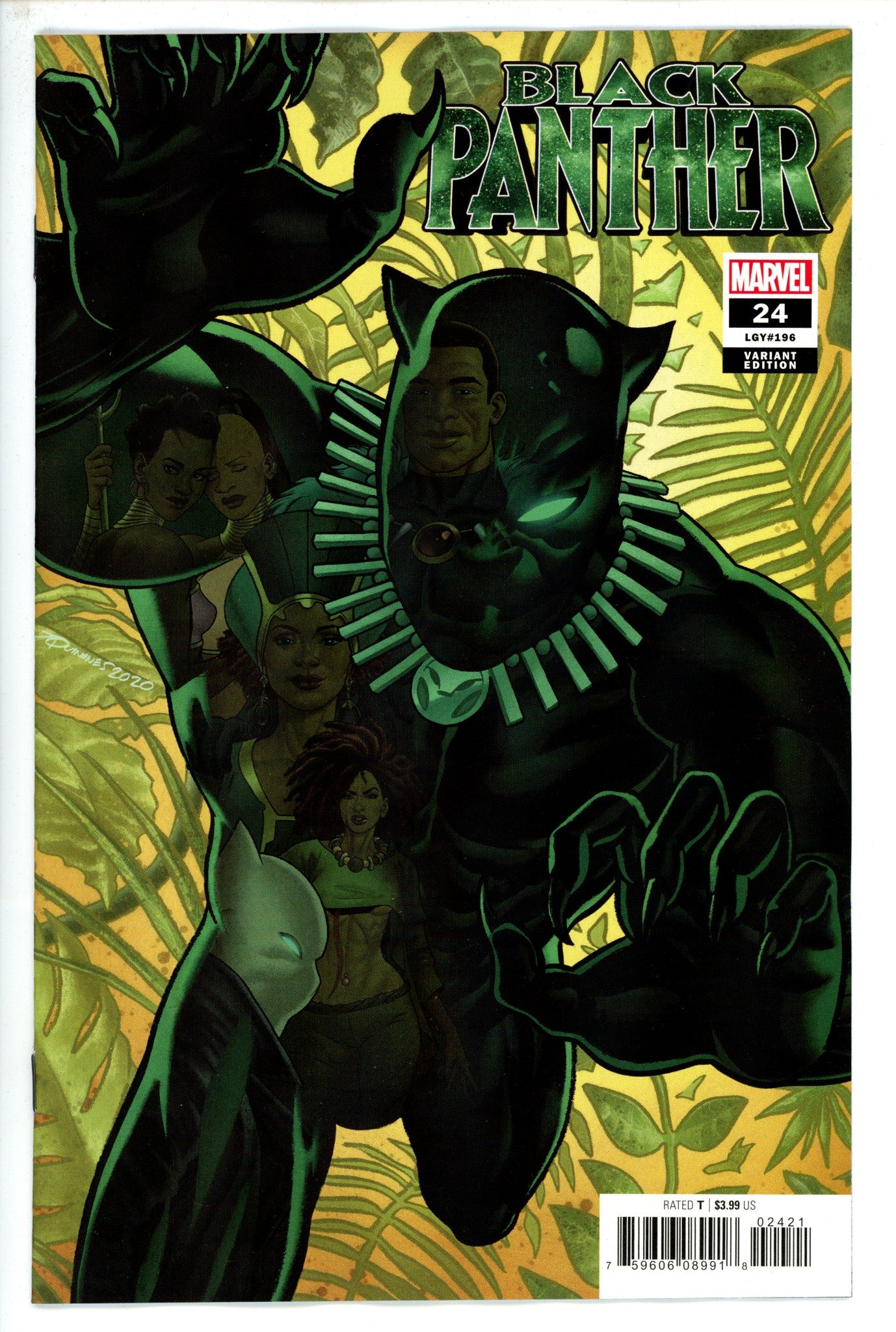 Black Panther Vol 7 24 Quinones Variant-Marvel-CaptCan Comics Inc