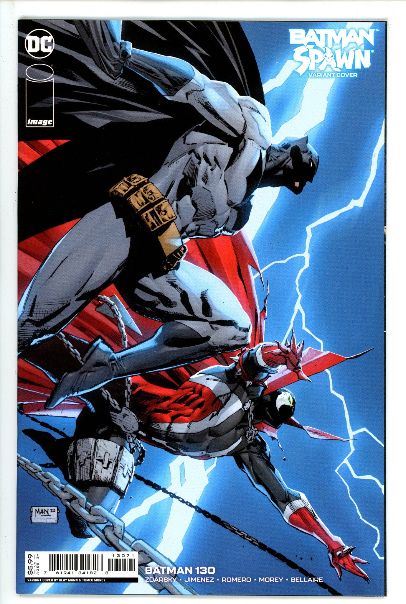 Batman Vol 3 130 Spawn Variant