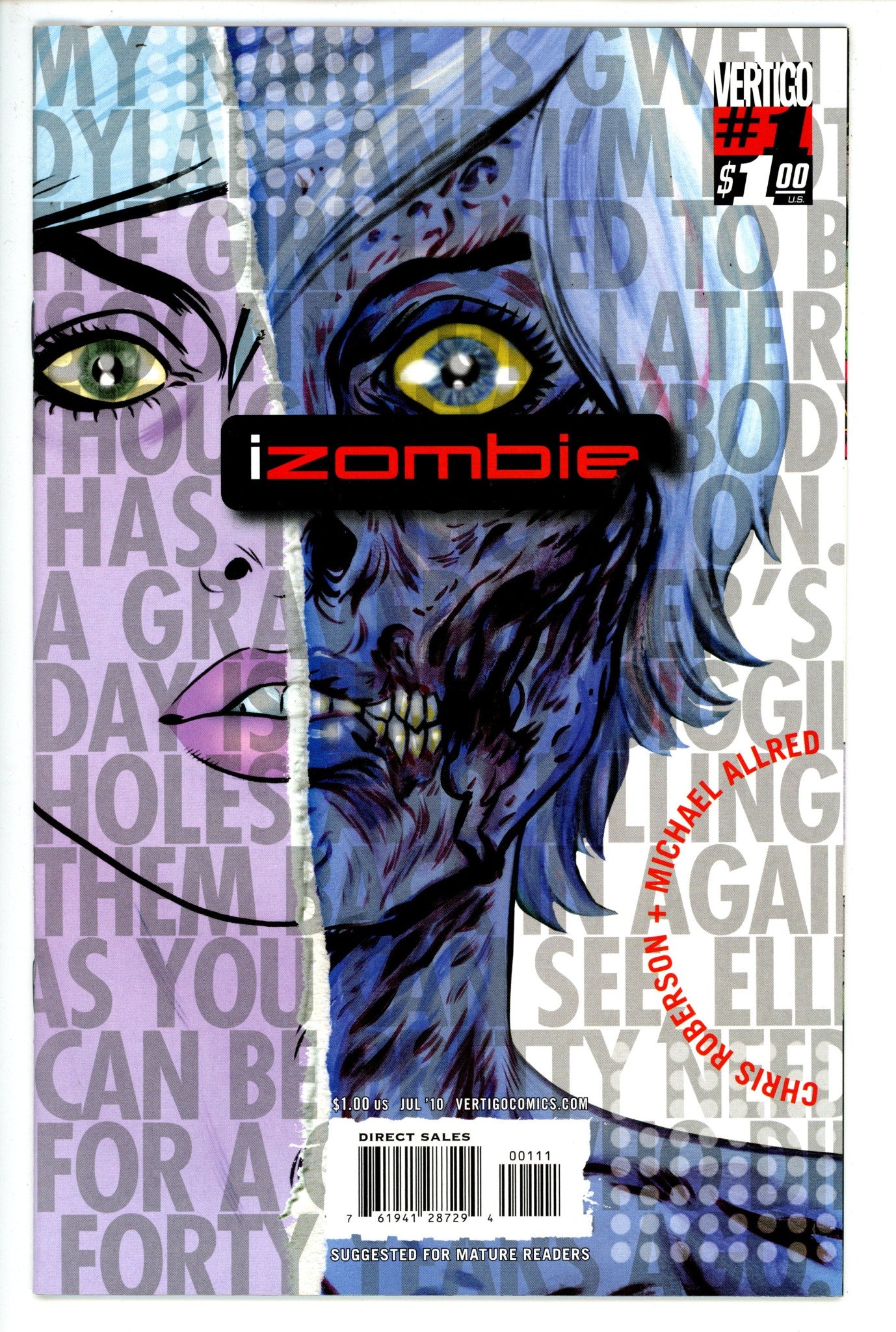 I, Zombie [iZombie] 1 VF-