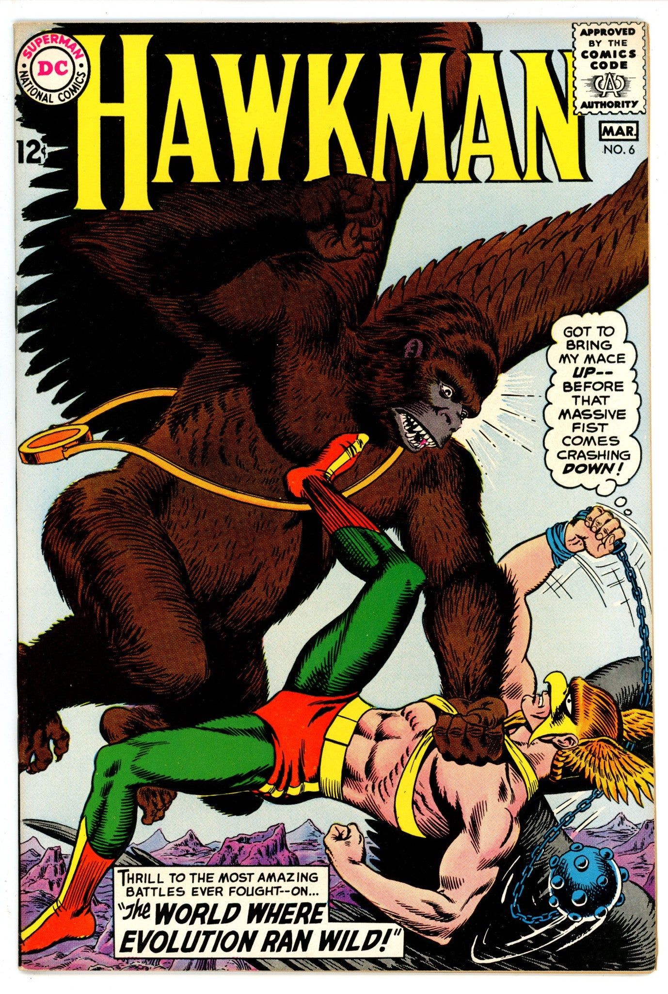 Hawkman Vol 1 6 VF/NM