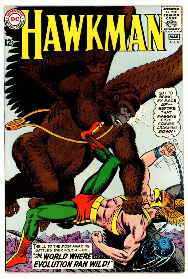 Hawkman Vol 1 6 VF/NM