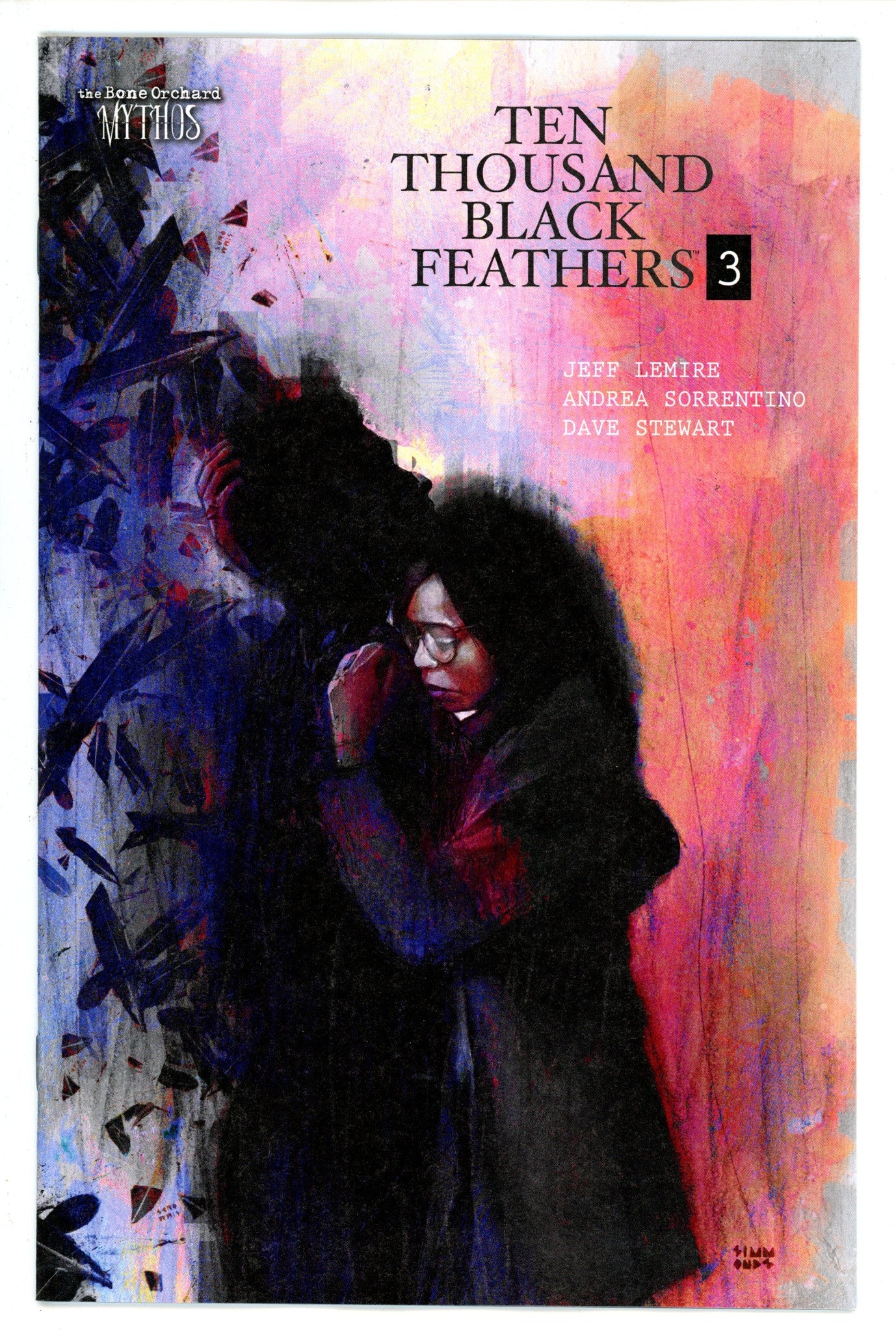 Bone Orchard Black Feathers 3 Simmonds Variant