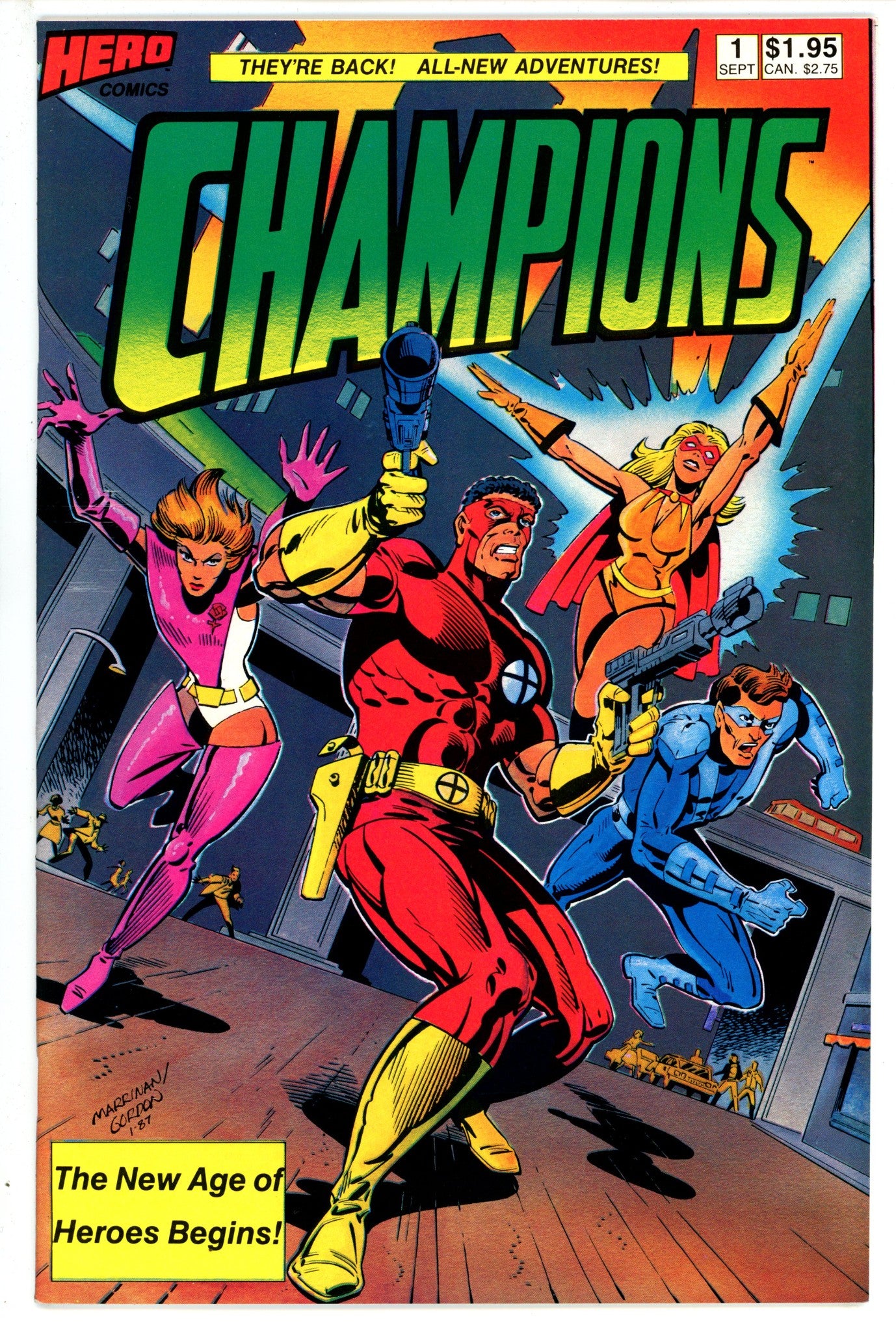 Champions Vol 2 1 (1987)