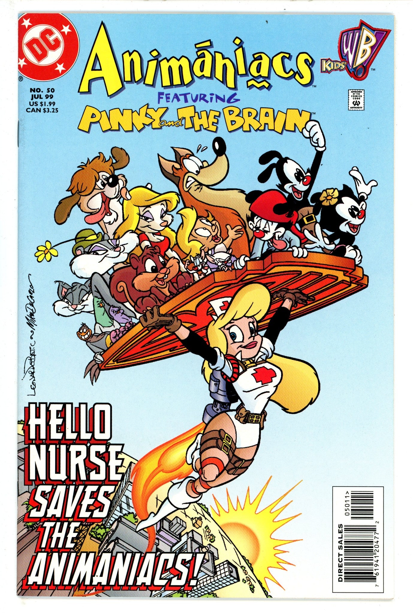 Animaniacs 50 VF+ (1999)