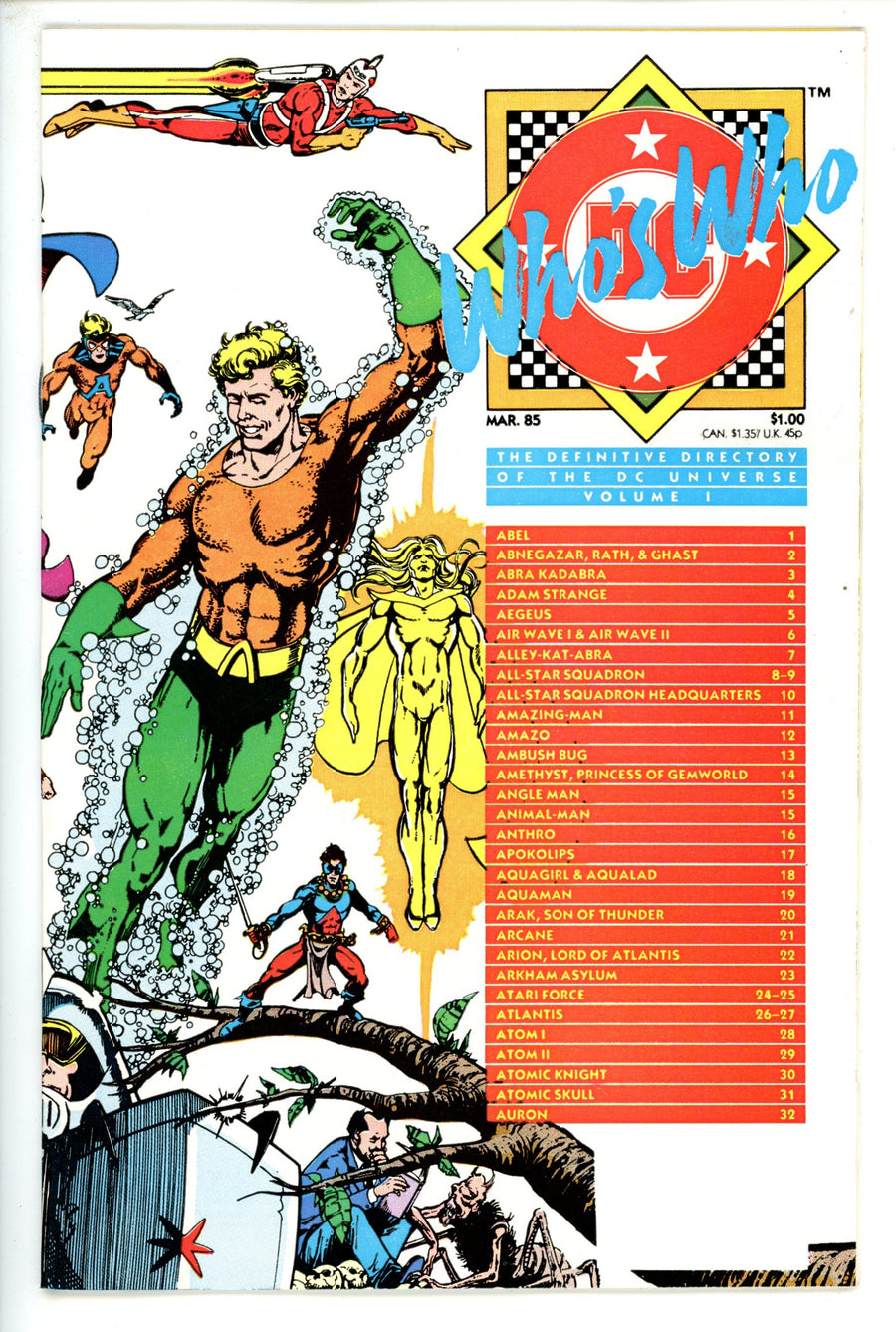 Who's Who: The Definitive Directory of the DC Universe  1