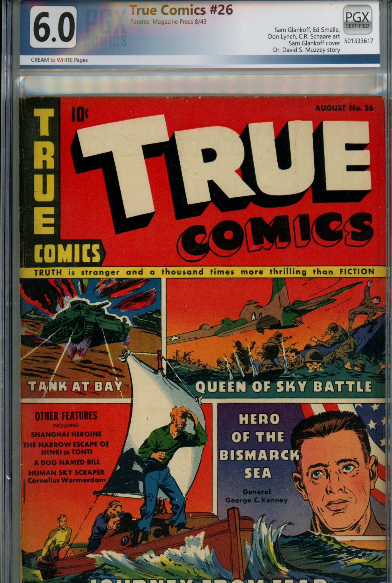 True Comics 26 PGX 6.0