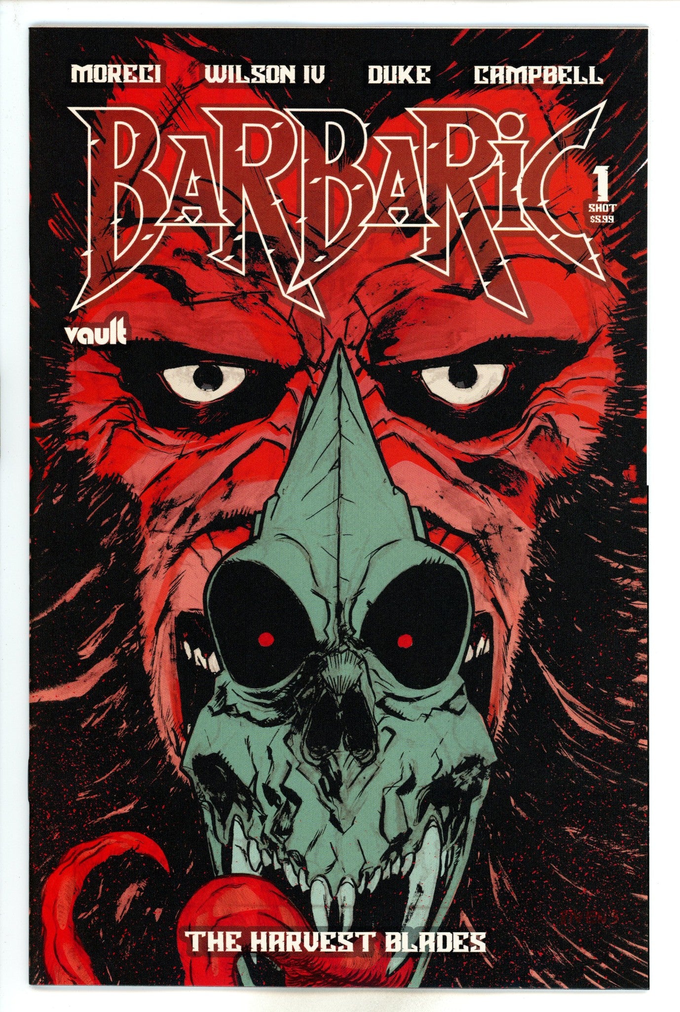 Barbaric Harvest Blades 1 Bivens Variant