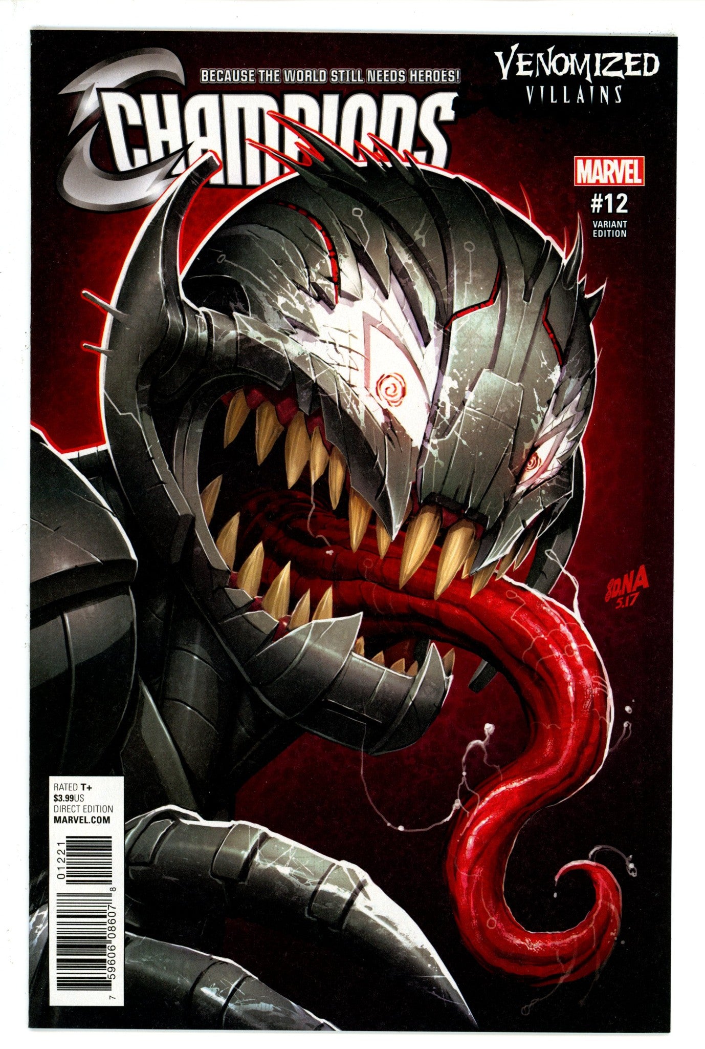 Champions Vol 2 12 Venomized Variant