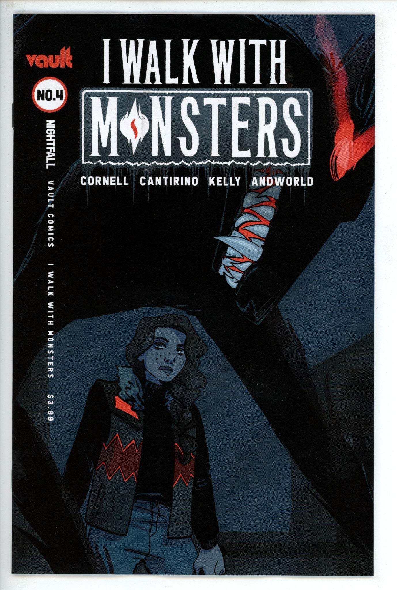I Walk With Monsters 4 Hickman Variant-Vault-CaptCan Comics Inc