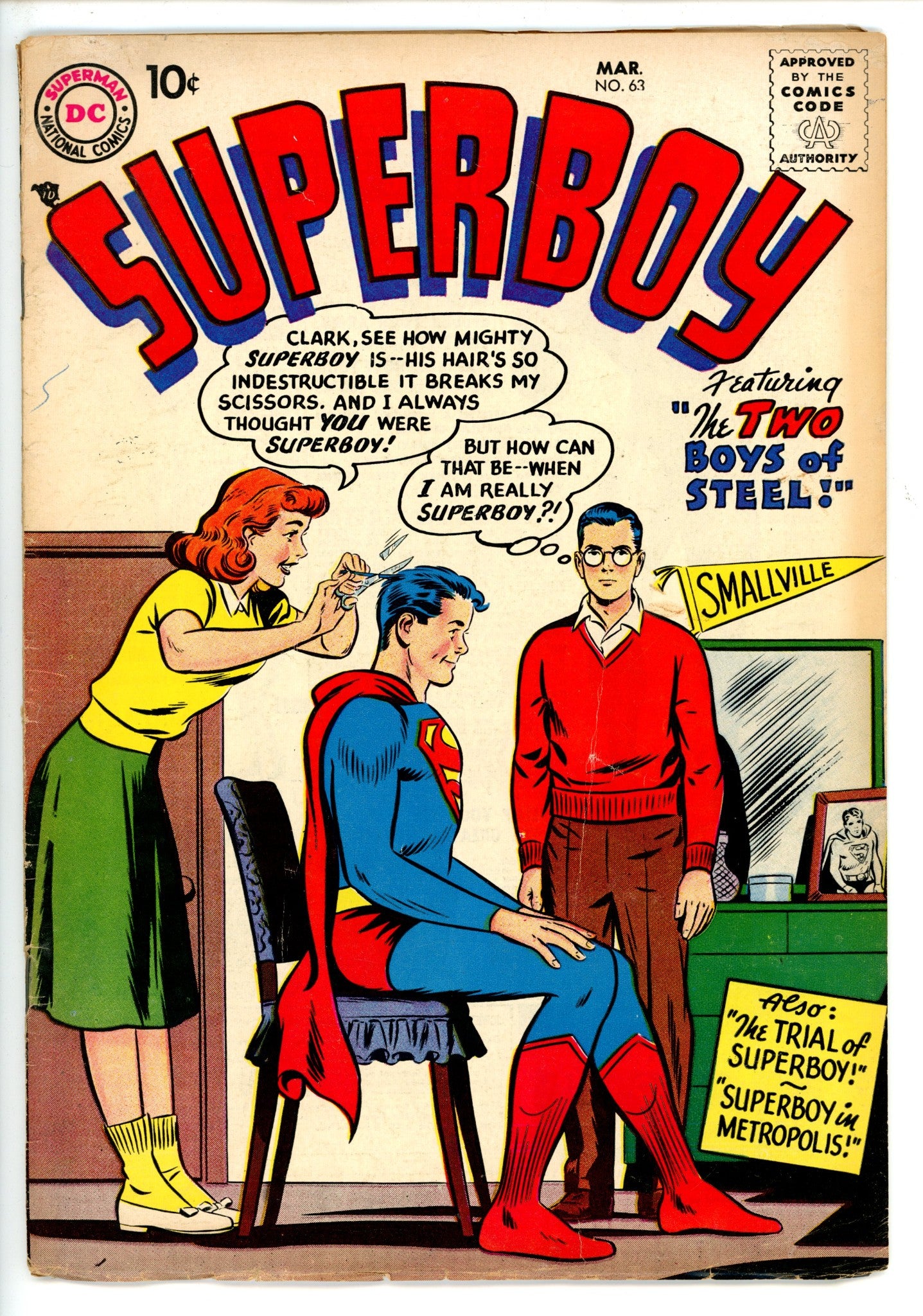 Superboy Vol 1 63 VG
