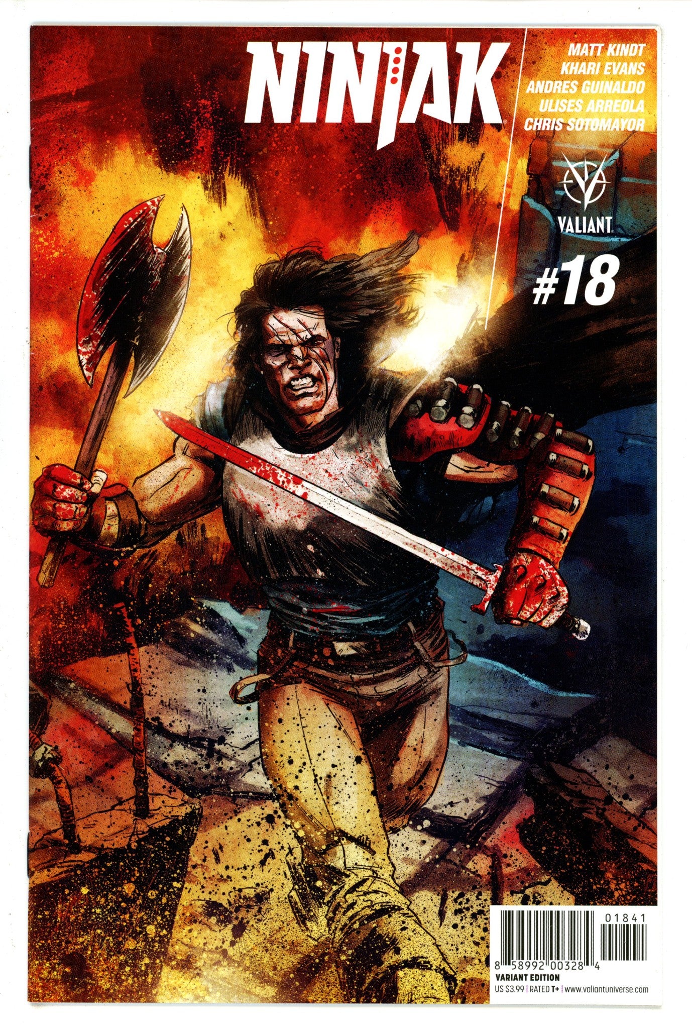 Ninjak Vol 3 18 Gorham Variant