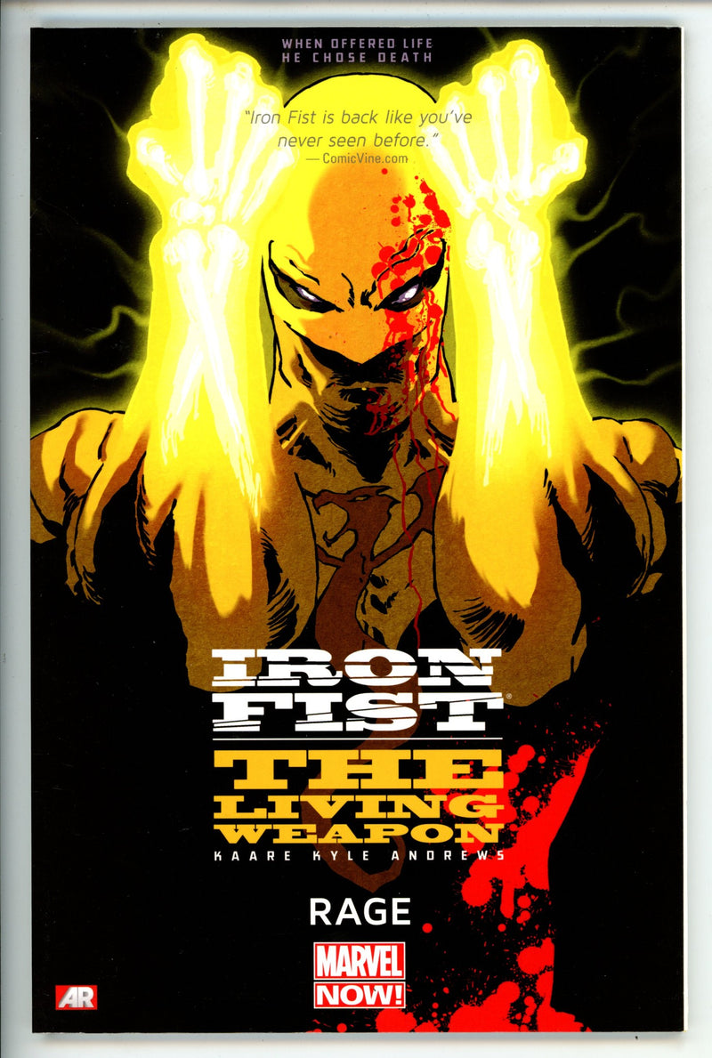 Iron Fist: The Living Weapon Vol 1 Rage TPB