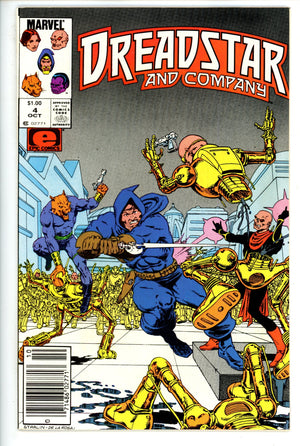 Dreadstar and Company 4 Canadian VF/NM