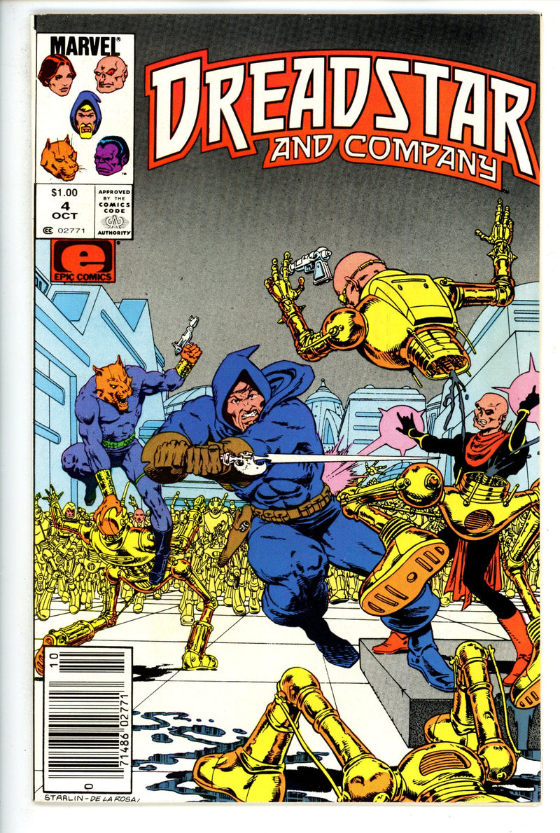 Dreadstar and Company 4 Canadian VF/NM