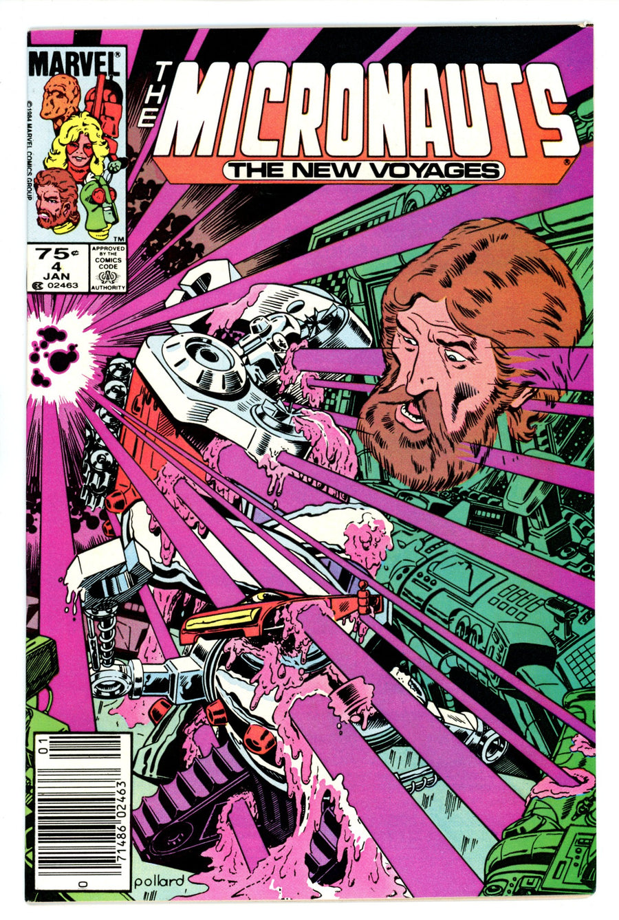 Micronauts Vol 2 4 Canadian VF+