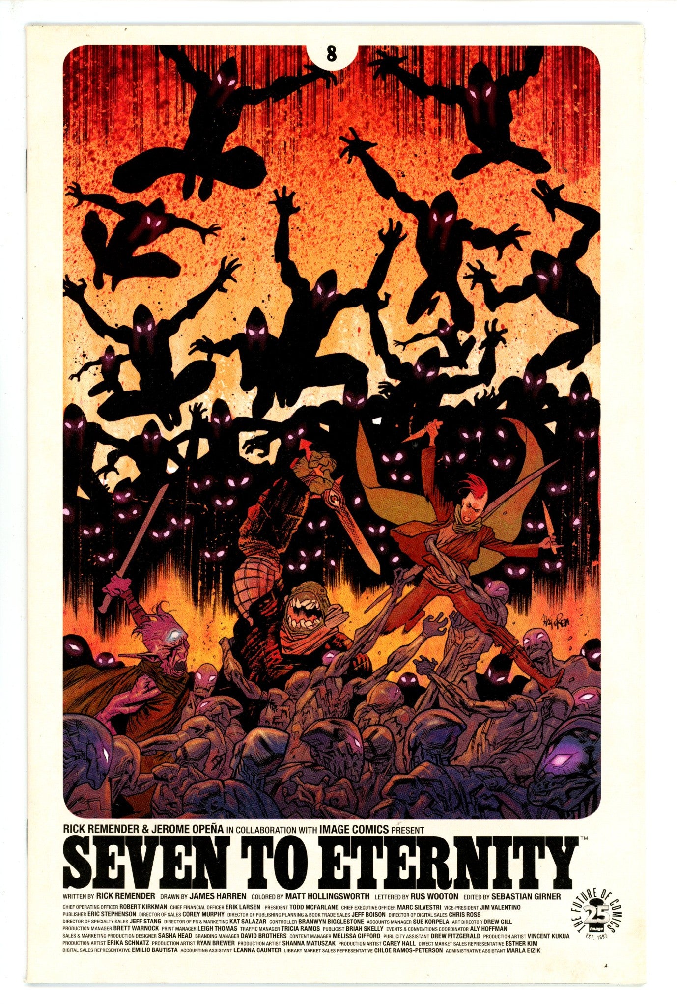 Seven to Eternity 8 Harren Variant (2017)