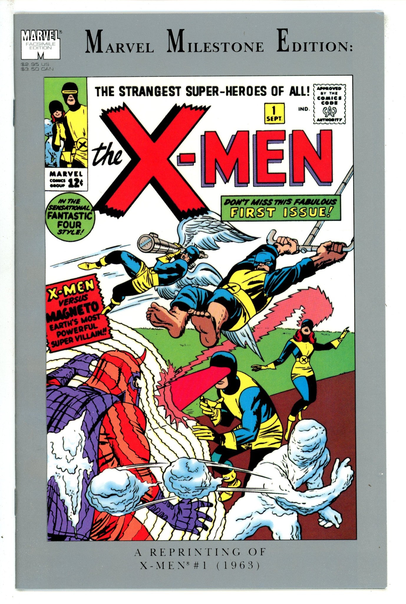 Marvel Milestone Edition: X-Men #1 [nn] VF+ (1991)