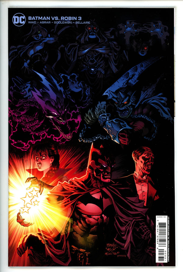 Batman vs Robin 3 Foccillo Variant NM+ (2022)