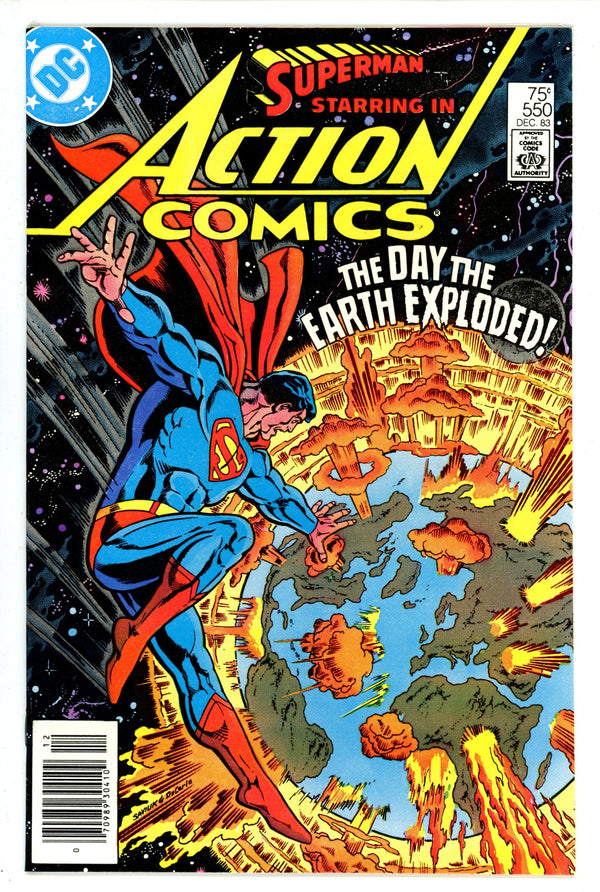 Action Comics Vol 1 550 Newsstand (1983)