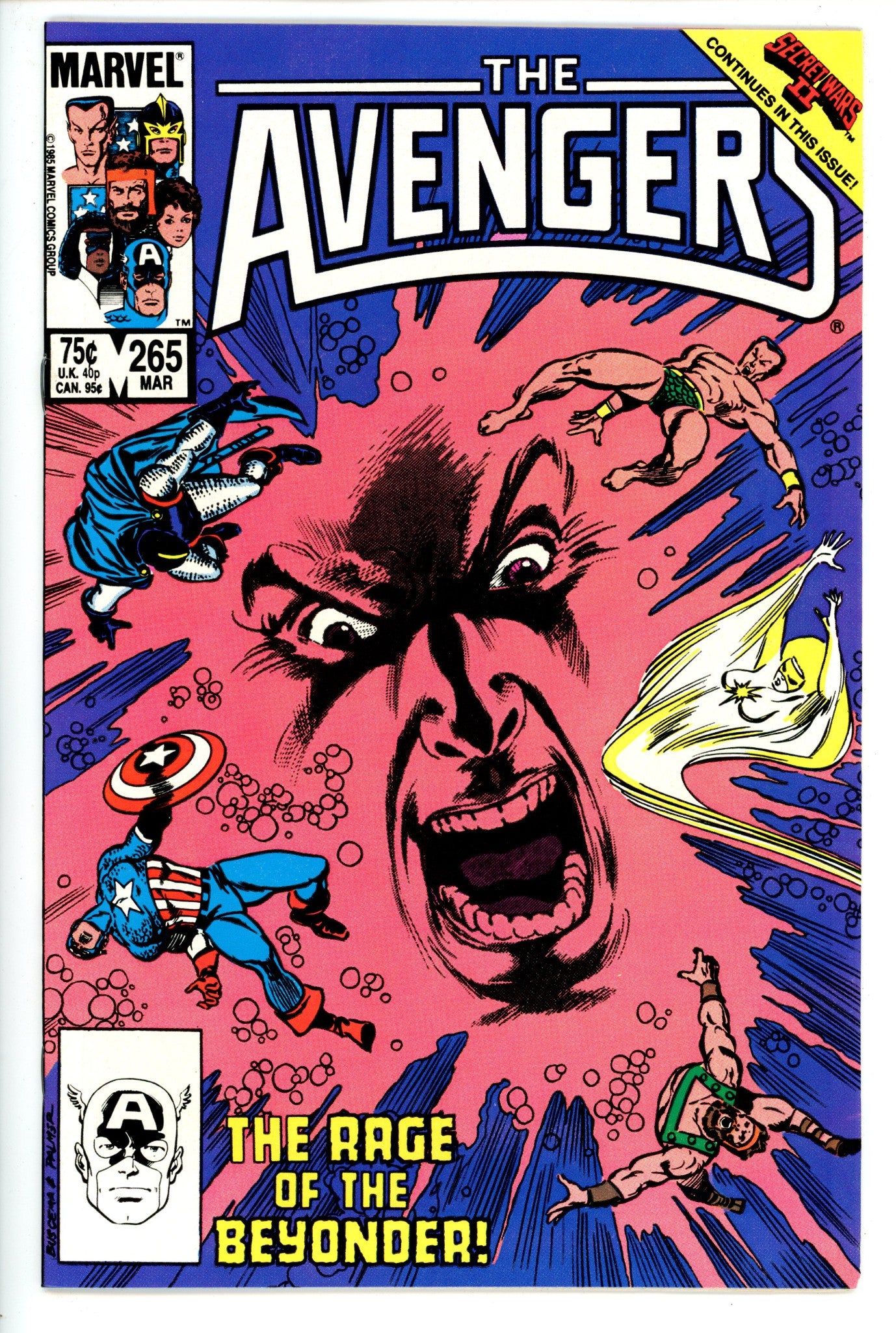 The Avengers Vol 1 265
