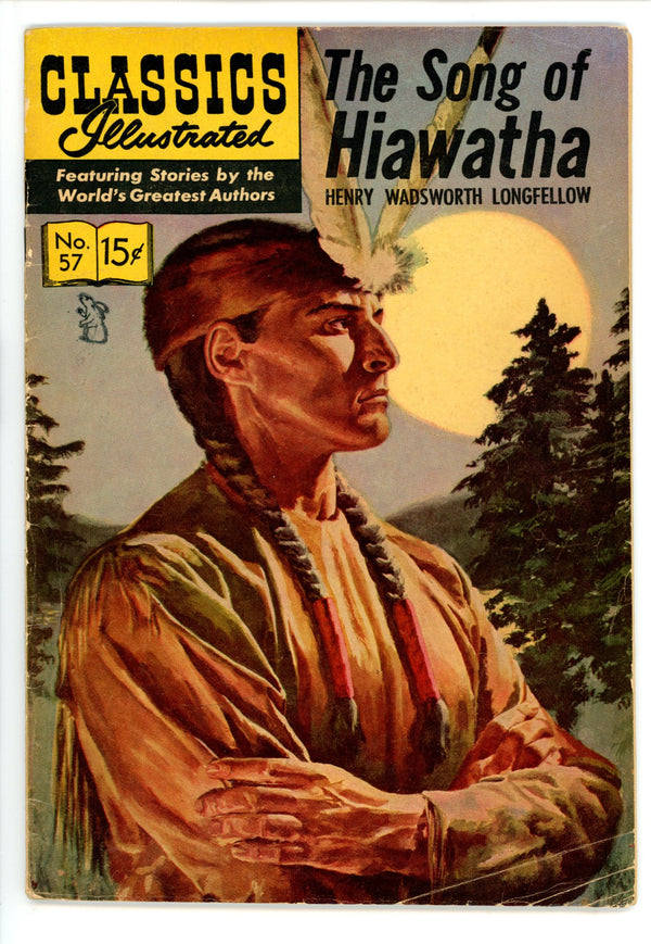 Classic Illustrated Song Of Hiawatha 57 HRN 154