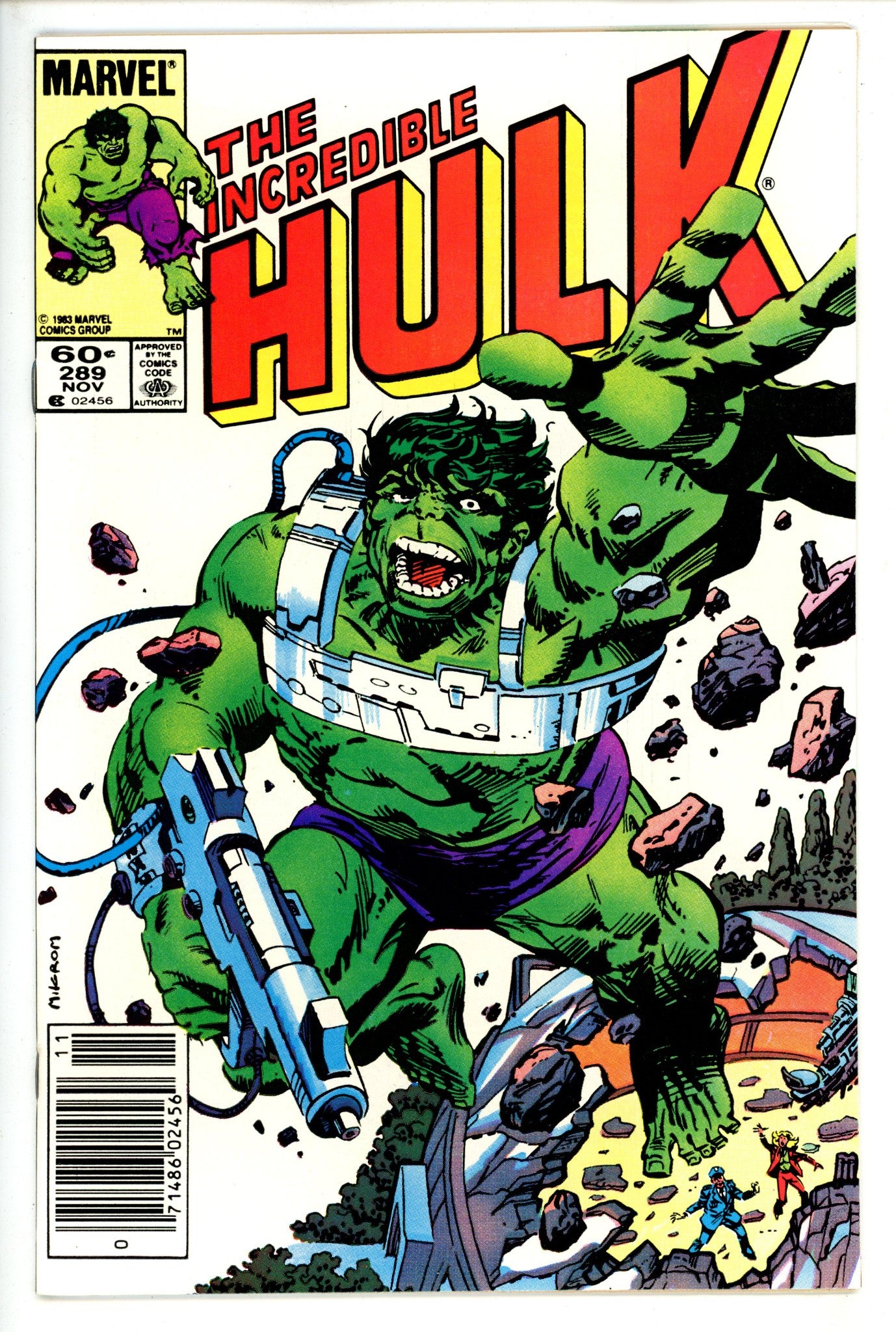 The Incredible Hulk Vol 1 289 Newsstand