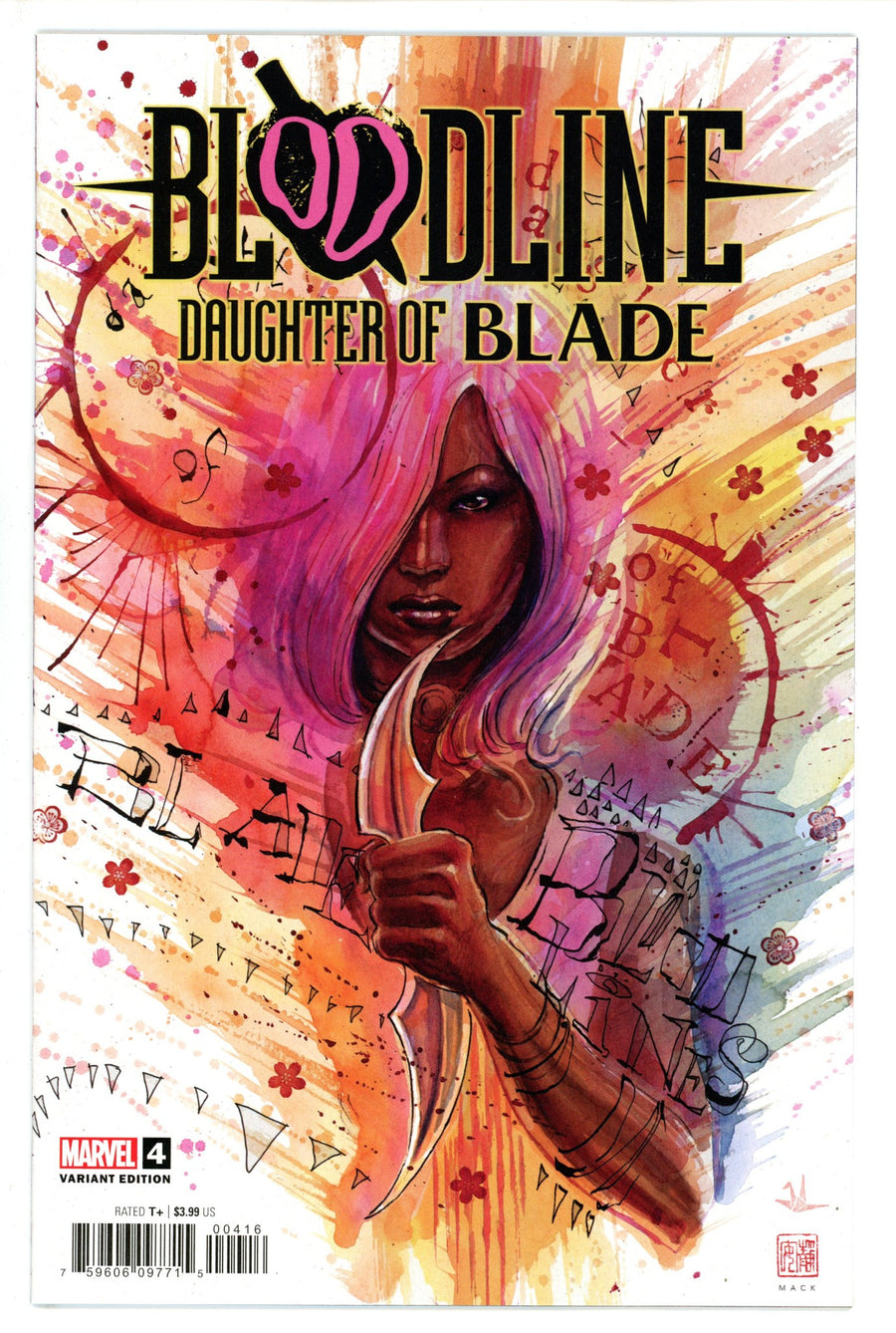 Bloodline: Daughter of Blade 4 Mack Incentive Variant NM- (2023)