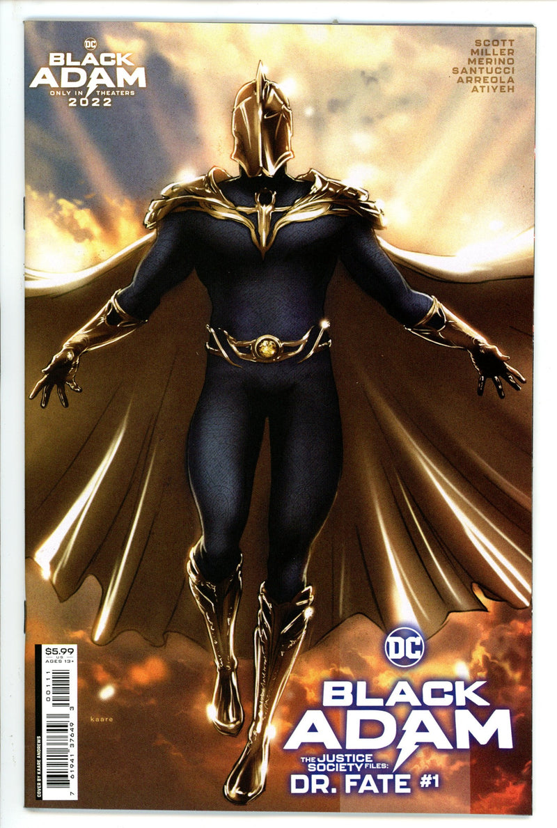 Black Adam the Justice Society Files Doctor Fate 1 (2022)